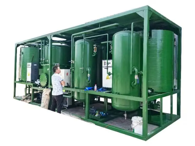 Waste Gear Oil Recycling Equipment Waste Gear Oil Filtration Machine No