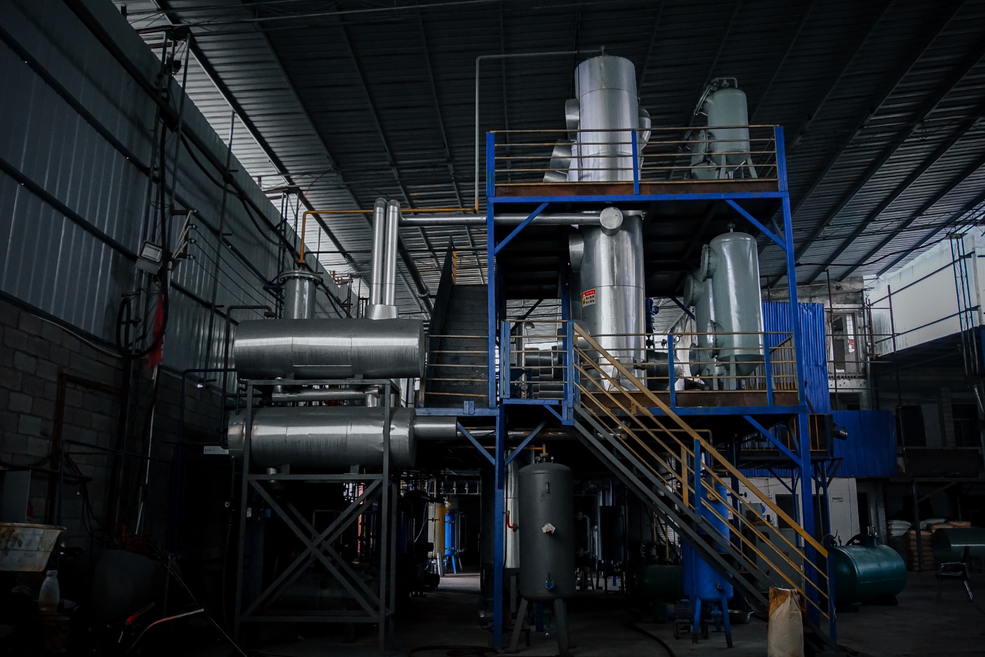 Turnkey high yeild  waste oil to light middle heavy diesel plant