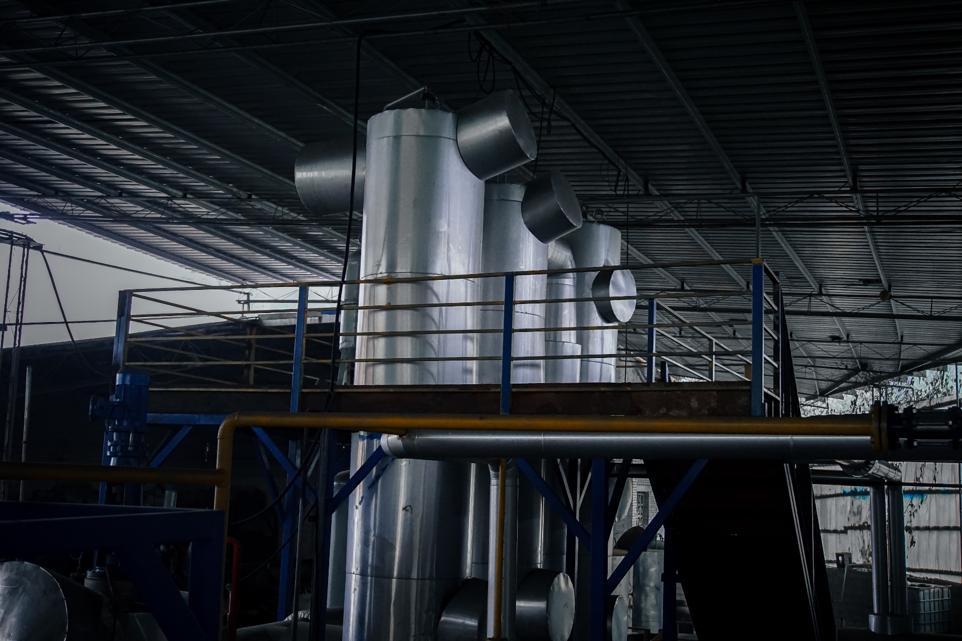Turnkey reach Euro standard waste oil to base oil machine