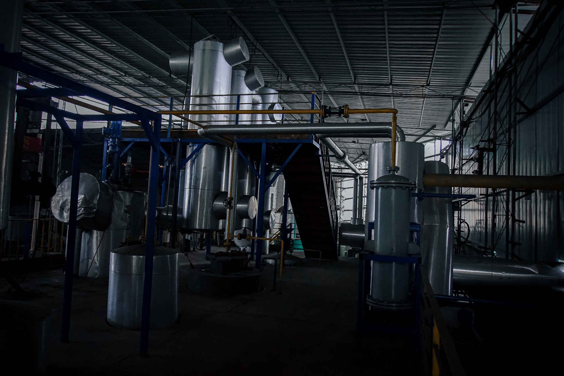 Turnkey high yeild  waste oil to light middle heavy diesel plant