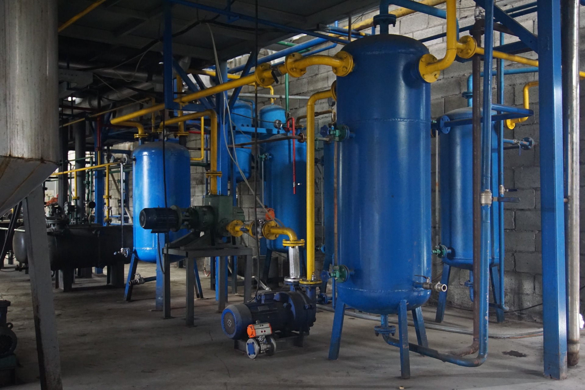 Desulfurization high yeild  used engine oil to base oil machine